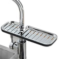 thumbnail image 1 of Estante De Almacenamiento Para Grifo, Soporte Hueco Ventilado De Acero Inoxidable, Capacidad De Carga Pesada, Soporte De Rotación De 360 ​​Grados, Soporte Para Baño De Cocina Cateissary HA027424-02, 1 of 7