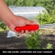 thumbnail image 2 of Gardening Hoe, Stainless Steel Garden Digging Tool, Handheld Weeding Rake, Long Handle Hollow Hoe for Weeding, for Lawn Planting, Vegetables, 2 of 5