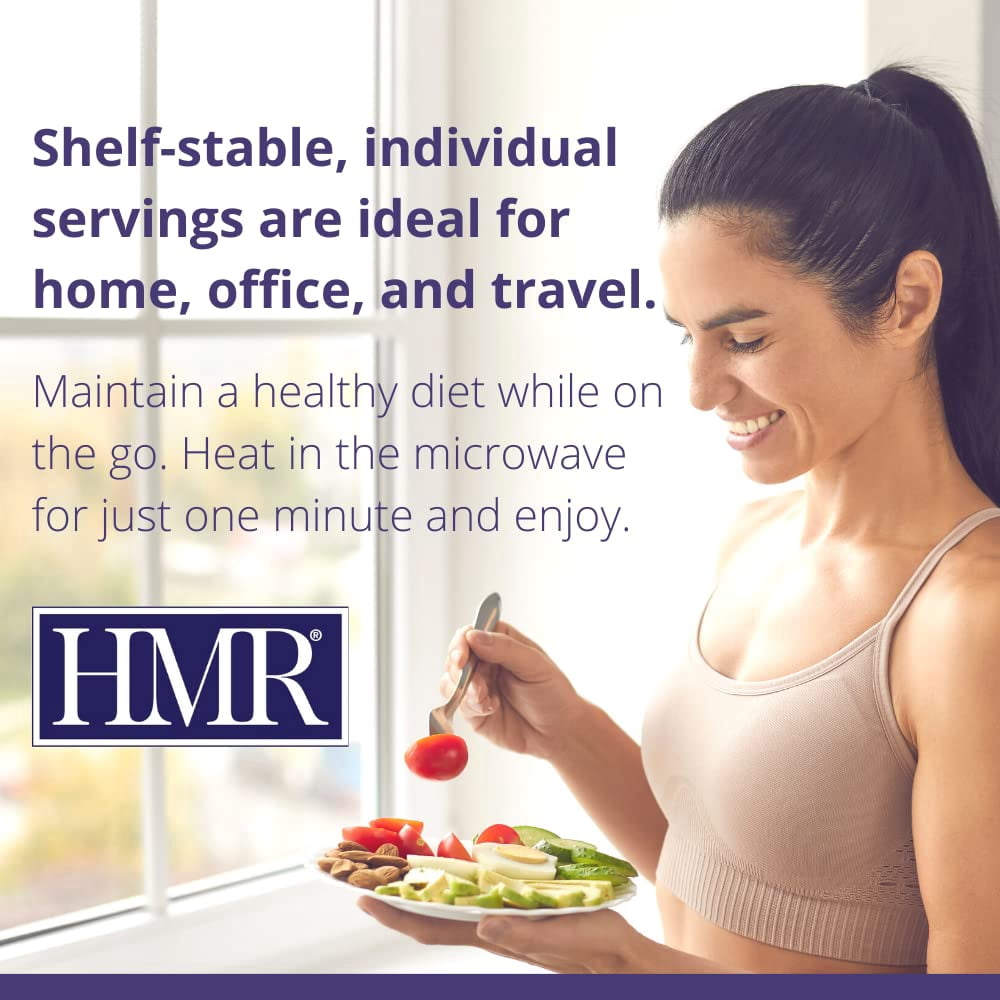 HMR Variety Entrée Packs |Pre-packaged Lunch or Dinner to Support Weight Loss| Ready to Eat Meals |10-20 grams of Protein per Entrée | Low Calorie Food | 7-8oz Servings per Meal (8 Ounce (Pack of 17)