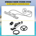 thumbnail image 3 of BENTISM Hydraulic Outboard Boat Steering Kit HK6400A-3 HO5110 10' Hose 300HP Pump, 3 of 9