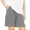 Gray, variant on AherBiu Unisex Boys Girls Summer Shorts Casual High Waisted Wide Leg Comfy Athletic Shorts with Pockets