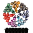 thumbnail image 1 of Juego de dados poliédricos de 49 piezas para juegos de mazmorras y dragones, 1 of 3