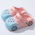 thumbnail image 5 of Huanglei Girls Sandals For Toddlers Kids Summer Casual Beach Shoes Lightweight Cartoon Car Design Slip On Breathable Outdoor Play Sandals, 5 of 9