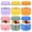 16.9oz-6PCS, variant on 4 Pack 16 oz Overnight Oats Containers with Lids and Silicone Sleeves, Glass Mason Jars with Airtight Lid, Dishwasher Safe, Wide Mouth Chia Seed Pudding Meal Prep Jar for Yogurt Berries Snack