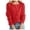 ZA Red, variant on Norvella Womens Button Front Cardigans Crewneck Long Sleeve Fine Knit Fitted Design Cardigan Sweaters Lightweight Layering Tops
