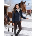 thumbnail image 3 of Heting Women's Puffer Jacket Winter Coat Windproof Waterproof Thicken Outerwear with Hood Navy XL, 3 of 9