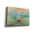thumbnail image 2 of Epic Graffiti 'Impression, Sunrise' by Claude Monet, Canvas Wall Art, 26"x18", 2 of 8