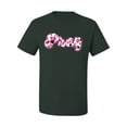 thumbnail image 2 of Wild Bobby, Pray Bubble Letters Inspirational/Christian Men Graphic Tee, Forest Green, 3X-Large, 2 of 6