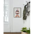 thumbnail image 6 of Kate and Laurel Sylvie Butterflies Framed Canvas Wall Art by Rachel Lee of My Dream Wall, 18x24 Gray, Colorful Abstract Butterfly Vibrant Art for Wall, 6 of 7