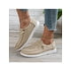thumbnail image 3 of Ferndule Mocasines para mujer Zapatos planos con estampado de leopardo Slip on Loafer Canvas Trainers Sneaker, 3 of 8