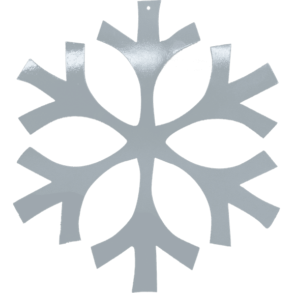 Snowflake Needle - Metal Wall Art