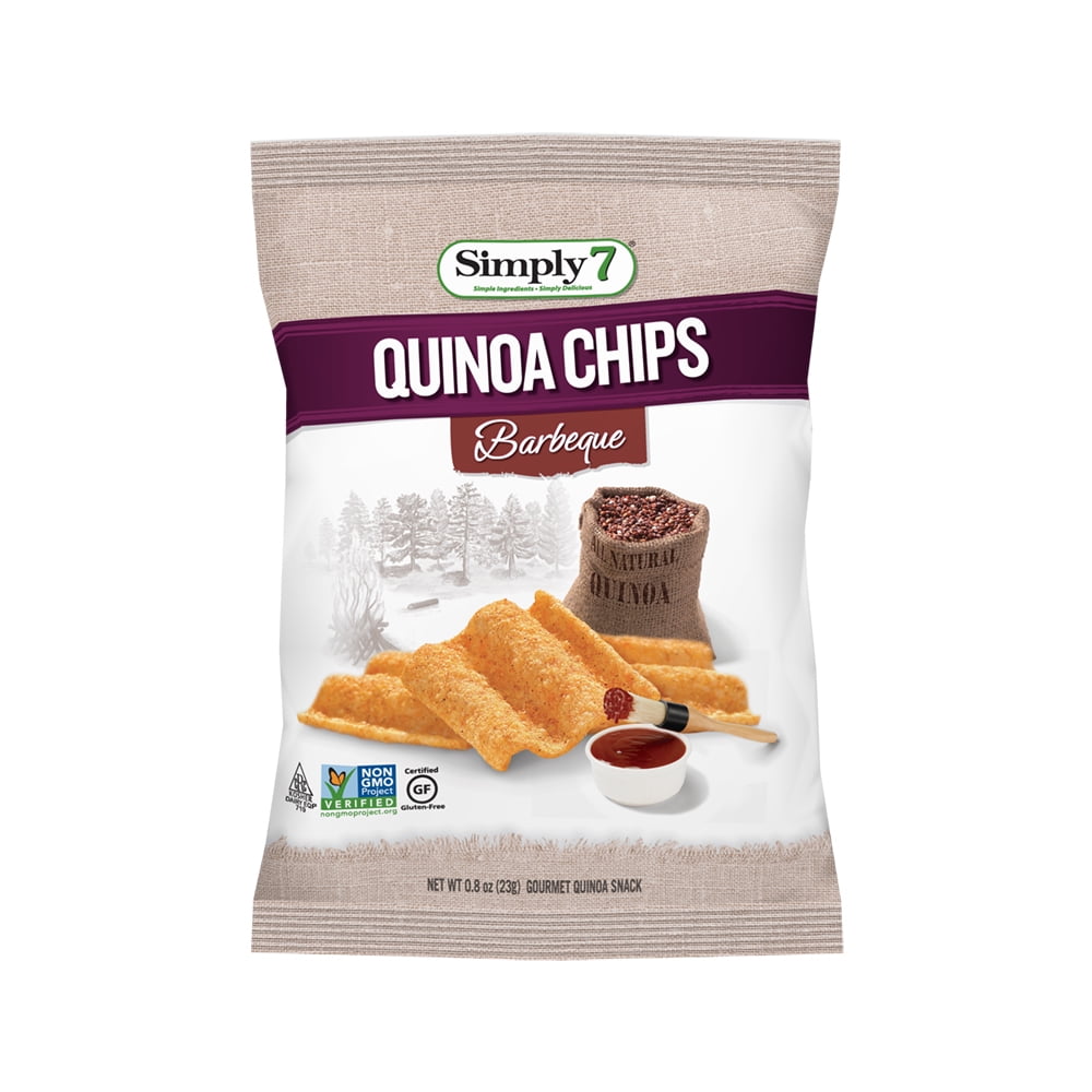 Simply 7, BBQ Quinoa Chips, 6 Pack