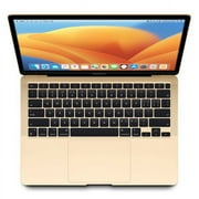 Restored Appe MacBook Air (2020) - Apple M1 - 8 CPU/7 GPU - 13-inch Display - 8GB RAM, 256GB SSD - Gold (MGND3LL/A)