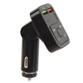 thumbnail image 2 of Adaptador inalámbrico Bluetooth para coche con doble carga USB, reproductor de música, llamadas manos libres, luz de fondo de 7 colores, 2 of 14