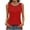 Red# tank tops for women, variant on Oksale Crewneck Tank Tops for Women Cotton Pleated Front Sleeveless Shirts Soft Loose Comfy Dressy Solid Color Tanks Top Pink S