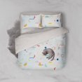 thumbnail image 1 of 3D Colorful Geometric shape Quilt Cover Set Bedding Set Pillowcases, 1 of 6