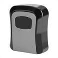 thumbnail image 4 of Wall Mount Lock Box, 4 Digit Key Safe Security Key Storage Lock Box Storage Lock Box Combination Wall Mount Organizer Wall Mount Key Storage, 4 of 8
