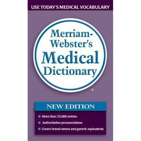 Pre-Owned Merriam-webster's Medical Dictionary (Unknown) 0877798532 9780877798538