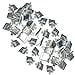 thumbnail image 3 of Adjustable Steel Pilaster Shelf Support clip -40 Pieces, 3 of 4