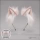 thumbnail image 1 of Diadema con orejas de bestia hecha a mano, tocado de lolita con orejas de gato de imitación, clip de cola KC, oreja de animal de níspero, lolita, fácil de usar, 1 of 5