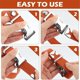 thumbnail image 2 of Drywall Tilt Straps,Adjustable Leg Straps Drywall Foot Straps Kit,Nylon Leg Retention Straps Replacement Part for Tilt,A, 2 of 5