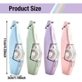 thumbnail image 3 of Correction Tape, Replaceable Core Large Capacity Correction Tape, Not Easy to Break, Smooth and Portable Correction Tape, Purple, 3 of 9
