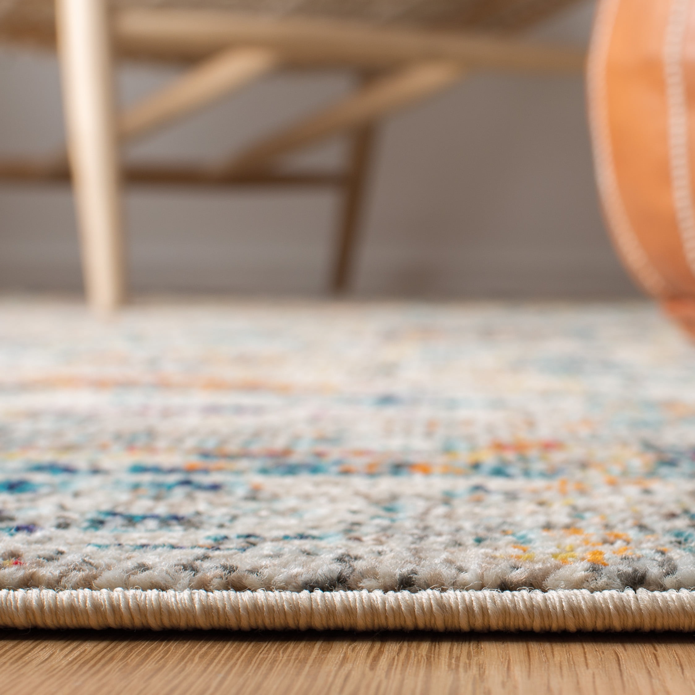 SAFAVIEH Madison Alys Vintage Traditional Runner Rug, Grey/Gold, 2'2" x 10'
