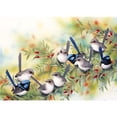 thumbnail image 1 of Taladro diamante pintura (DE4131) 5D DIY completo pájaros bordado mosaico Kit decoración del hogar 40x50cm FLhrweasw Nuevo, 1 of 1