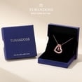 thumbnail image 7 of Turandoss Heart Initial Necklaces for Women Girls Dainty 14K Gold Plated Cubic Zirconia Letter a-z Pendant Jewelry Birthday Gifts for Women Little Girls Daughter Granddaughter, 7 of 7