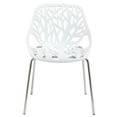 thumbnail image 2 of Modway Stencil Dining Side Chair in White, 2 of 4