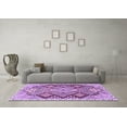 thumbnail image 3 of Ahgly Company Indoor Rectangle Persian Purple Traditional Area Rugs, 3' x 5', 3 of 4