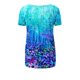 thumbnail image 5 of Puntoco moda mujer casual cuello redondo blusa estampada manga corta camiseta verano tops Puntoco Puntoco-7354, 5 of 5