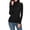 Black, variant on ManxiVoo Women's Long Sleeve T-Shirt with Built-In Bra for Comfortable Stretch and Seamless All-Day Wear L Size Army Green