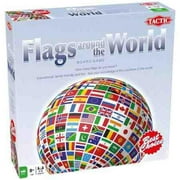 Tactic USA TAC53855 Jeu de soci-t- -ducatif Flags Around the World