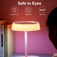 thumbnail image 4 of Amdohai Multi-functional Makeup Mirror LED Lighted USB Charging Make Up Mirror Cosmetic Mirror with Organizer Tray Supports Night Lamp Function, 4 of 7
