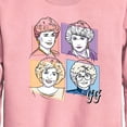 thumbnail image 2 of Golden Girls - Golden Girls Character Grid - Toddler And Youth Crewneck Fleece Sweatshirt, 2 of 4