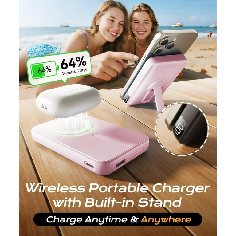 Verbatim Charge 'n' Go MagSafe Power Bank 10.000 mAh Rosa