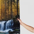 thumbnail image 3 of Orinice Autumn Forest Waterfall Shower Curtain Autumn Landscape Jungle Natural Scenery Seasonal Landscape Tree River Stone Fabric Bathroom Decoration Set With Hooks 60x72, 3 of 7