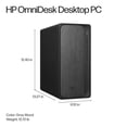 thumbnail image 5 of HP - OmniDesk Desktop - AMD Ryzen 7 - 16GB DDR5 Memory - 1TB SSD - Gray Wood, 5 of 5
