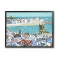 thumbnail image 3 of Stupell Industries Beach Town City Buildings Ocean View Illustration, 20 x 16, Design by Carla Daly, 3 of 5