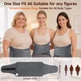 thumbnail image 5 of ALLJOY 12"x24"+20" Large Heating Pad for Back Pain Relief, Waist Belt with Heat for Lumbar Pain/Period Cramps/Sore Muscles, Best Gift for Birthdays/Holidays/Daily Self-Care, 5 of 8