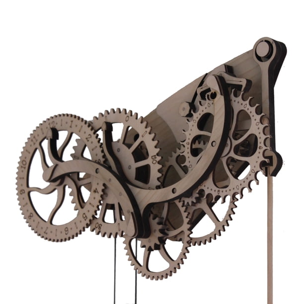 Abong Mechanical Wooden Clock Kit