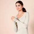 thumbnail image 4 of walmart Essentials Womens Lightweight V-Neck Sweater, 4 of 8