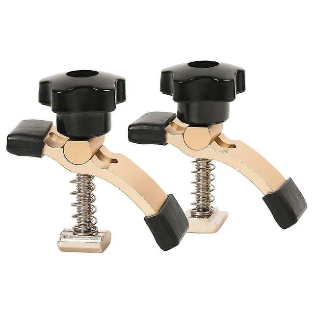 2PCS Mini Hold Down Clamp Kit, CNC Router Clamp for Woodworking and Metalworking, with 3018 CNC Rout