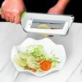 thumbnail image 3 of Clearance! Delayuji Vegetable Cutter Stainless Multifunctional Vegetable Cutter Creative Household Grater Kitchen Melon and Fruit Peeling 1Pcs One Size Blue, 3 of 4