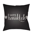 thumbnail image 2 of Happy Hannukah 18 x 18 x 4 Throw Pillow, 2 of 2