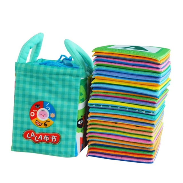 GUOOL 26 Pieces Early Learning Play Cards For Baby Children, Intelligence Develop Toy 1 Alphabet A - Z