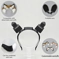 thumbnail image 4 of Giaone Electric Cats Foxes Ears Hairhoop Headwear Movable Ears Headband Christmas Costume Accessory, 4 of 8