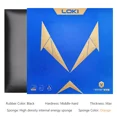 thumbnail image 1 of Loki RXTON 1 3 5 Table de Tennis Caoutchouc Semi-tacky Ennergy Haute Densité Ping Pong Caoutchouc Approuvé ITTF RXTON 5 Noir, 1 of 6
