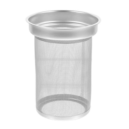

Qius Stainless Steel Tea Filters Metal Teapot Replacement Mesh Strainer Tea Filter (L)